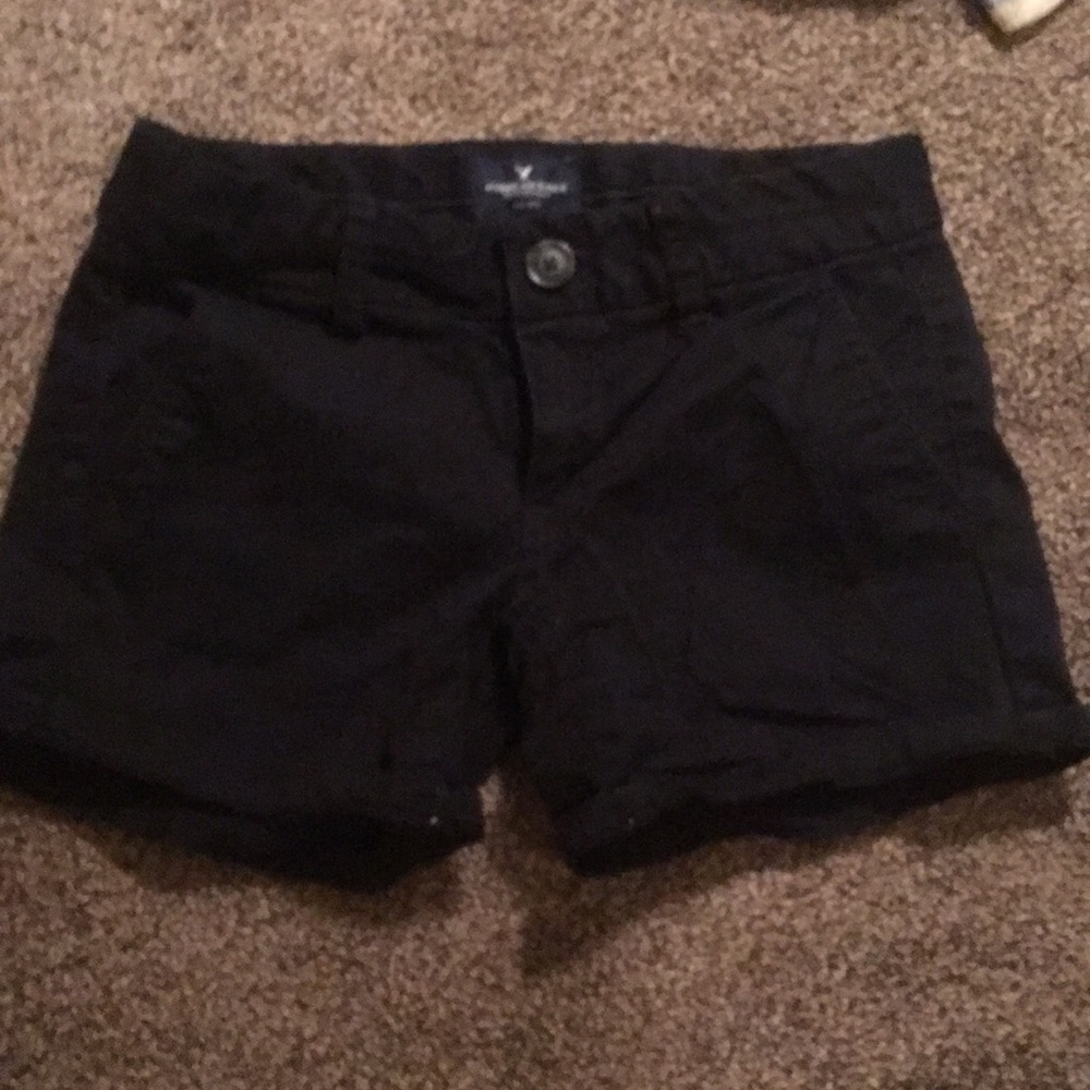 American Eagle Black Shorts